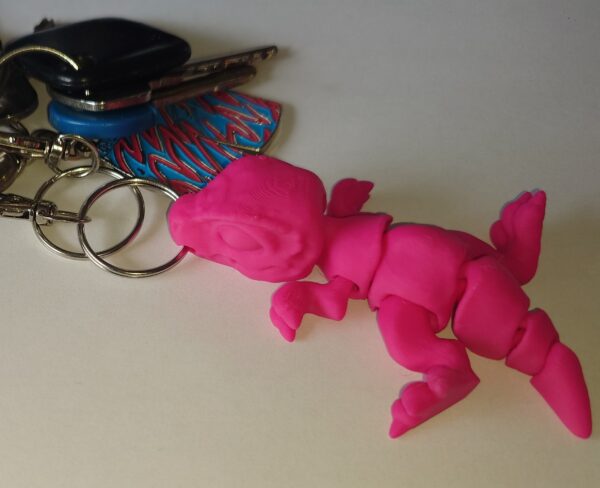 Keyring articulate T-Rex size