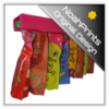 Screw mounted 3D printed pouch holder for children’s food pouches